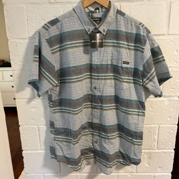 NWT Eddie Bauer large classic fit button down - Picture 1 of 5